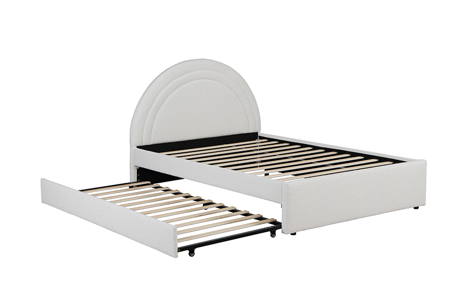 4542 Trundle Bunk Polstret buet oppbevaringsseng ramme