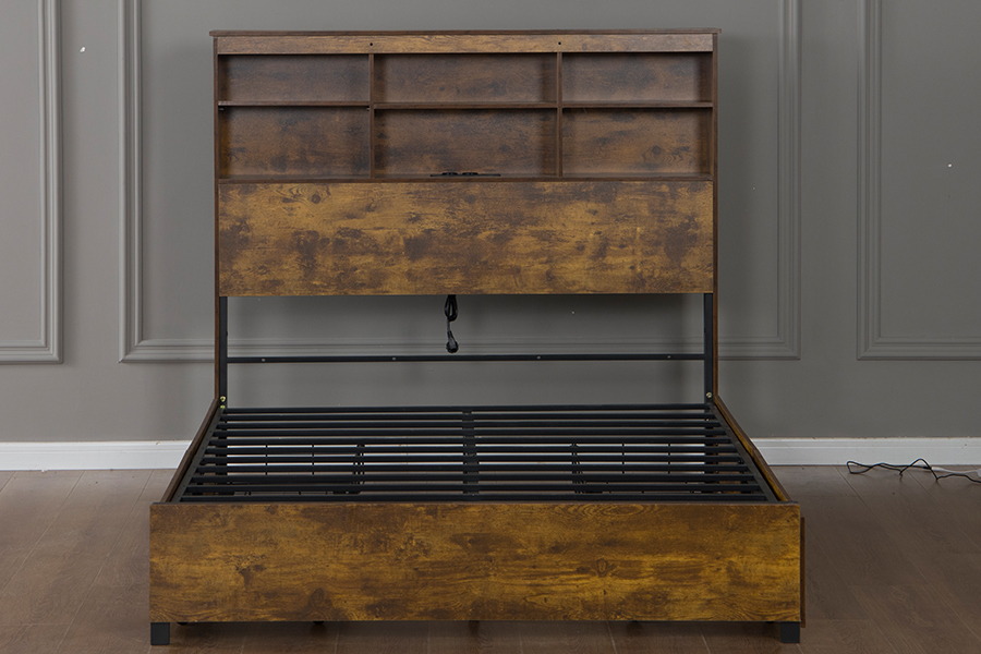 4831D tre sengeramme i retro-industristil
