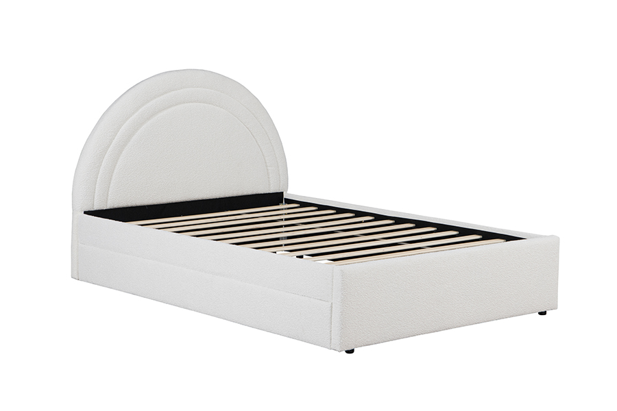 4542 Trundle Bunk Polstret buet oppbevaringsseng ramme