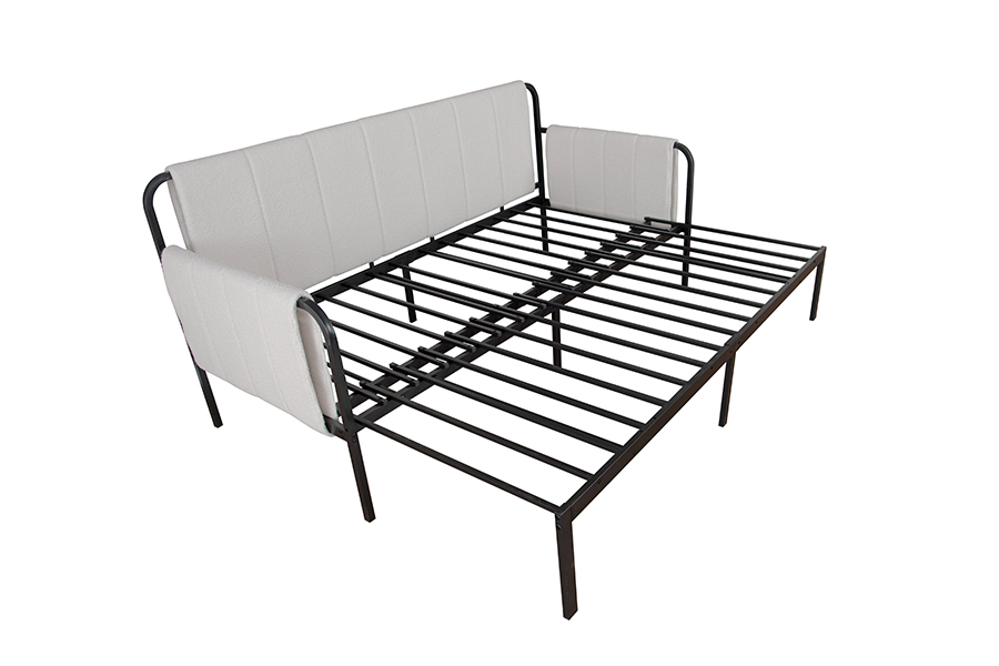 4712 Trundle Lammeull Stoff Sovesofa