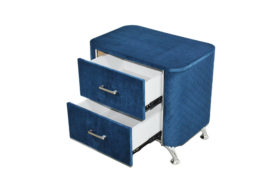 WSS954 Diamond Velvet Nattbord/ Sengebord