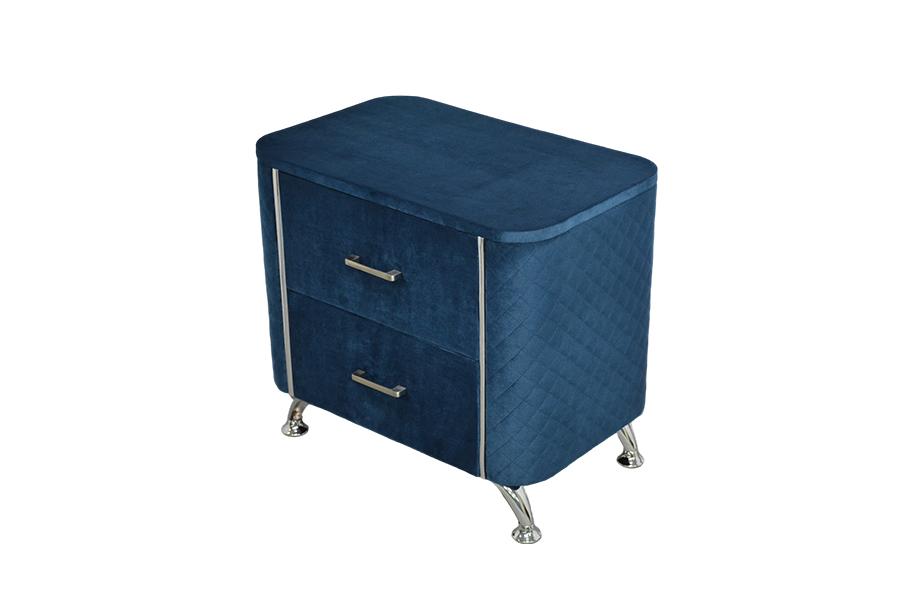 WSS954 Diamond Velvet Nattbord/ Sengebord