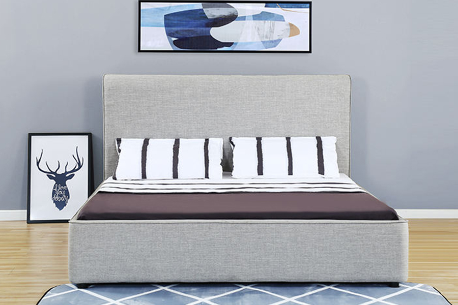 1323 myk og treramme Trundle Bunk Polstret sengeramme
