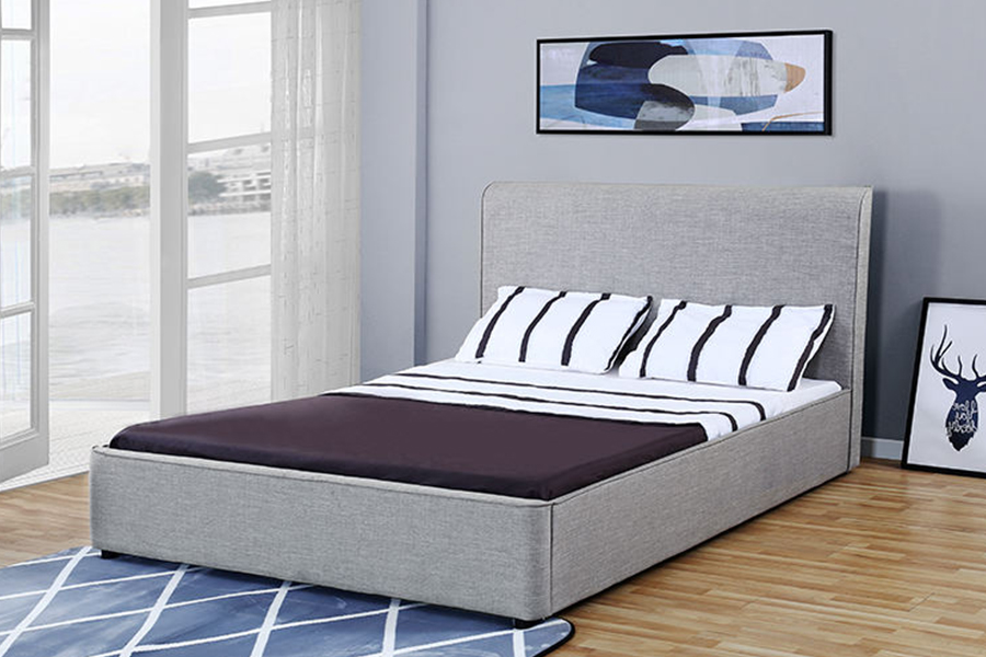 1323 myk og treramme Trundle Bunk Polstret sengeramme