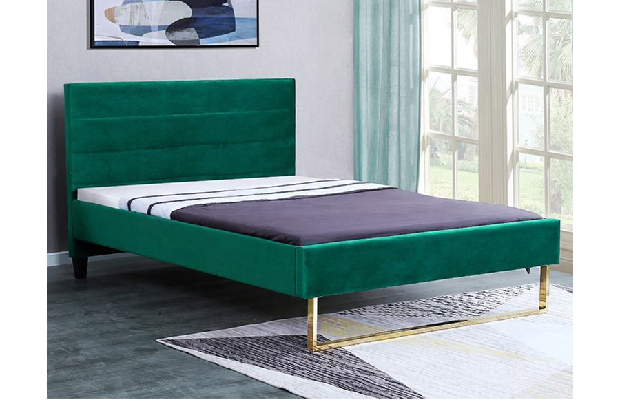 1347 Luksus King Size Bed Modern Design Polstret Seng