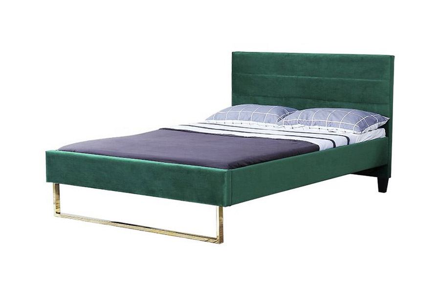 1347 Luksus King Size Bed Modern Design Polstret Seng