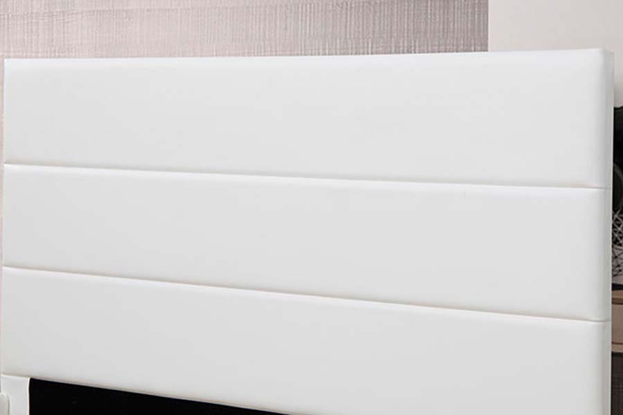 1639 Square Block Headboard Panel Polstret seng
