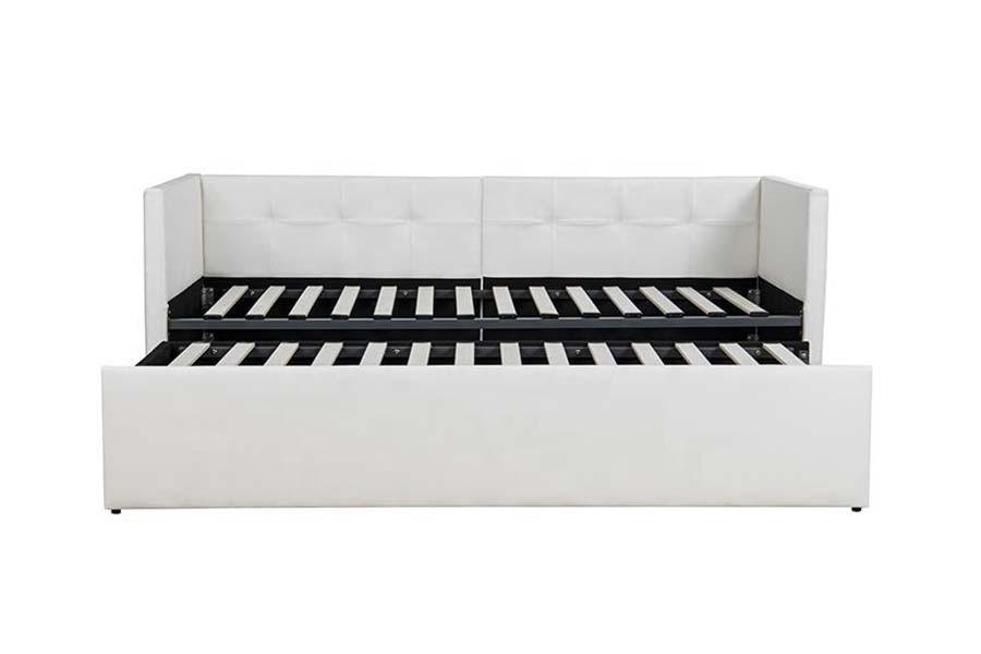 1637 Trundle Soft Leather Day Sovesofa