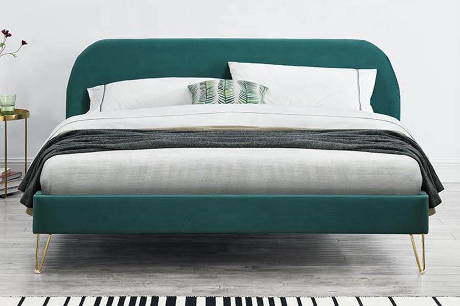 1475 høykvalitets King Size Bed Frame Polstret seng