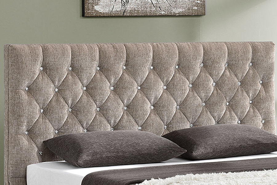 1151G Luxury Velvet Lift King Oppbevaring Tufted Sengeramme