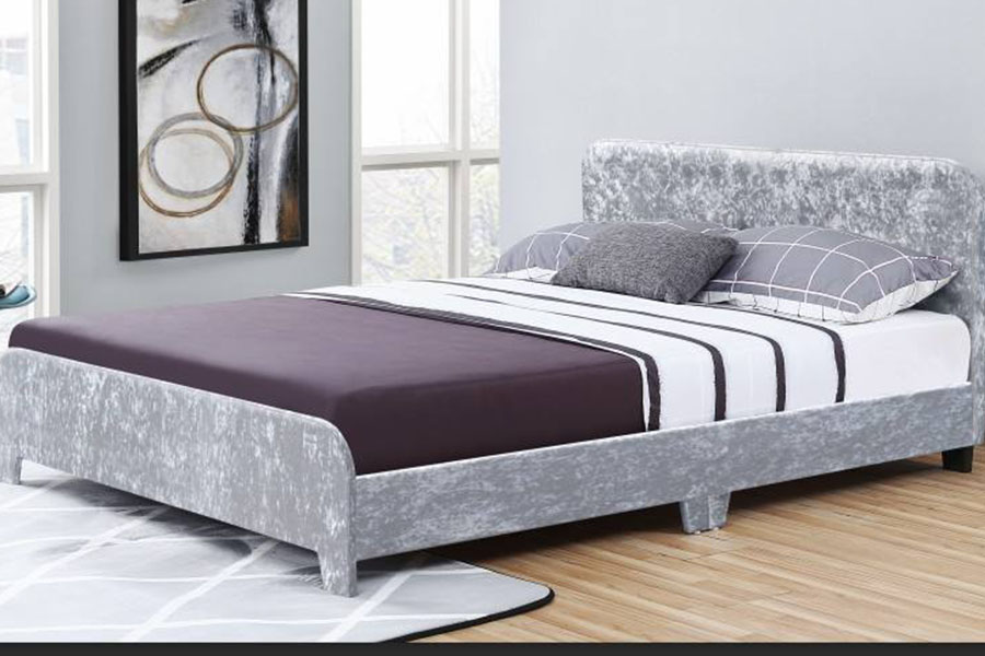 1142-3 Moderne Linstoff One-Box Pakke Polstret Seng