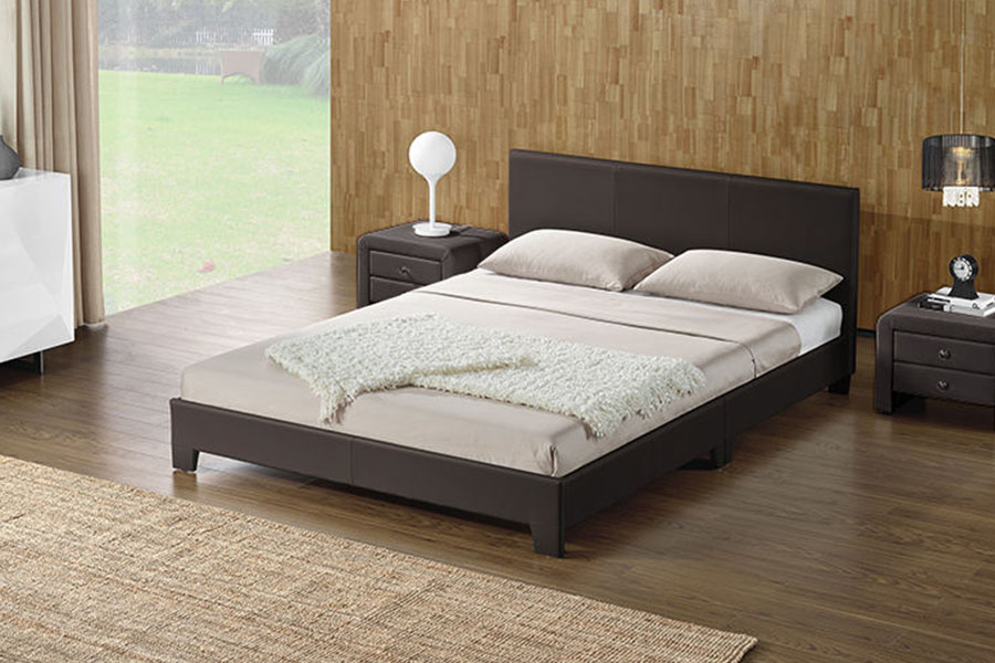 1142-2 amerikansk stil Linstoff Wooden Queen Bed ramme